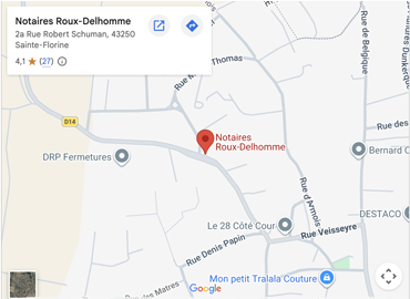 agrandir le plan via google maps
